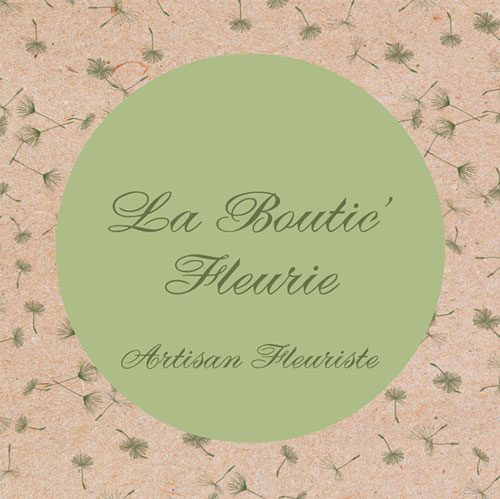 logo boutic fleurie